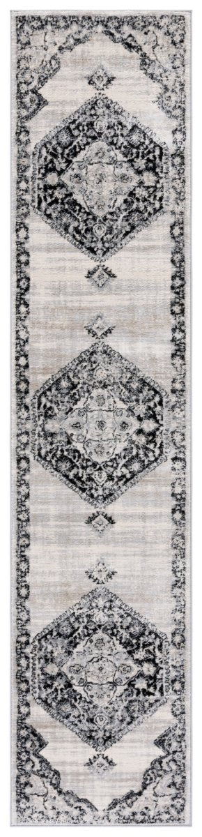 Safavieh Brentwood Bnt871Z Black/Ivory Rug.