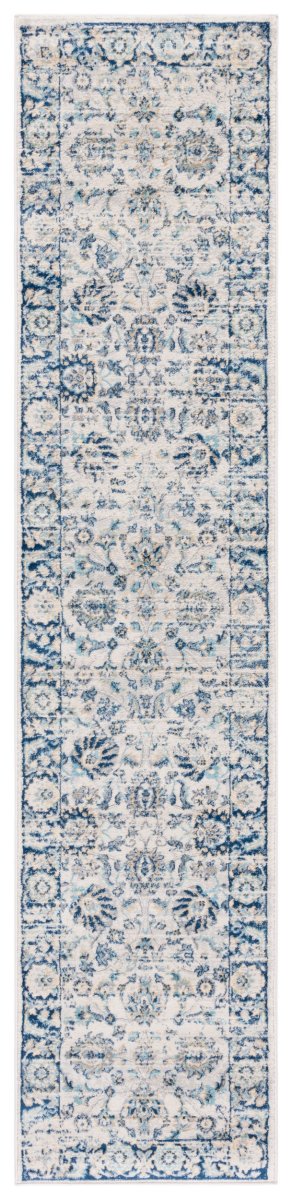 Safavieh Brentwood Bnt874M Blue/Light Grey Rug.