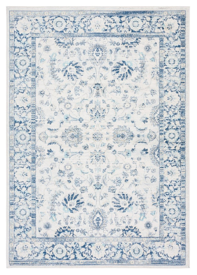 Safavieh Brentwood Bnt874M Blue/Light Grey Rug.