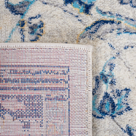 Safavieh Brentwood Bnt874M Blue/Light Grey Rug.