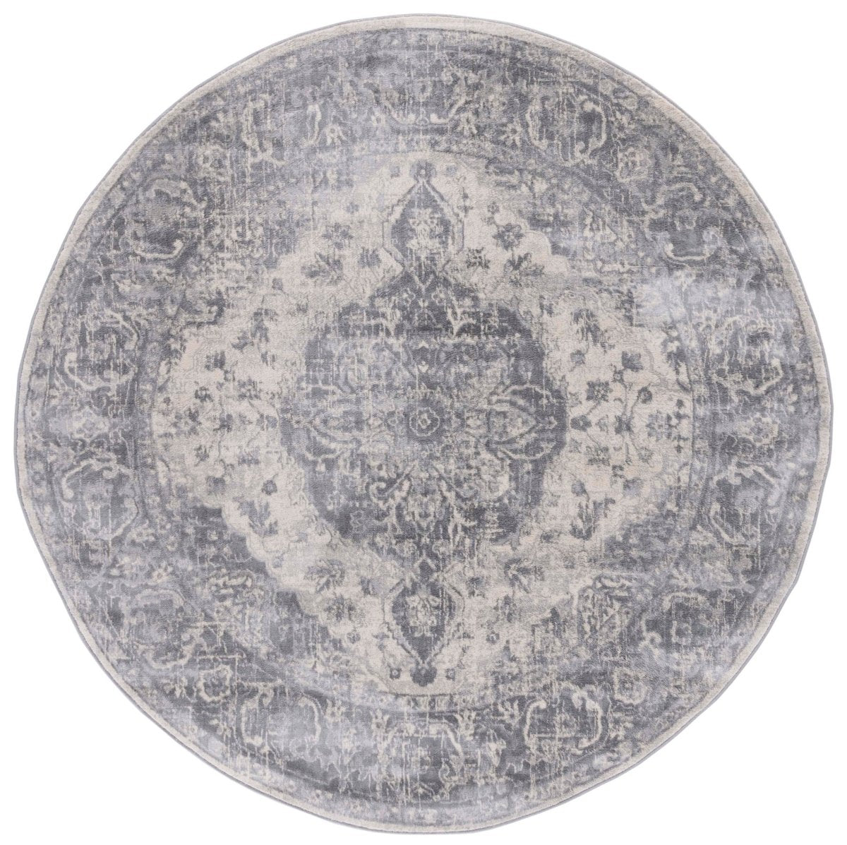 Safavieh Brentwood Bnt879F Grey/Light Grey Rug.