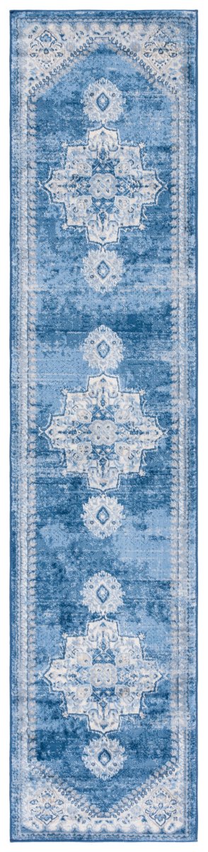 Safavieh Brentwood Bnt885A Ivory/Blue Rug.