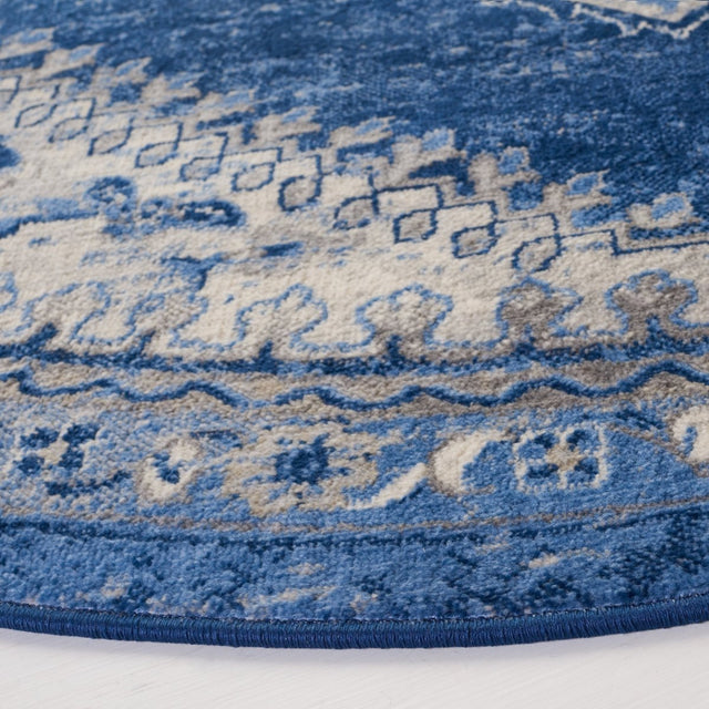 Safavieh Brentwood Bnt885A Ivory/Blue Rug.