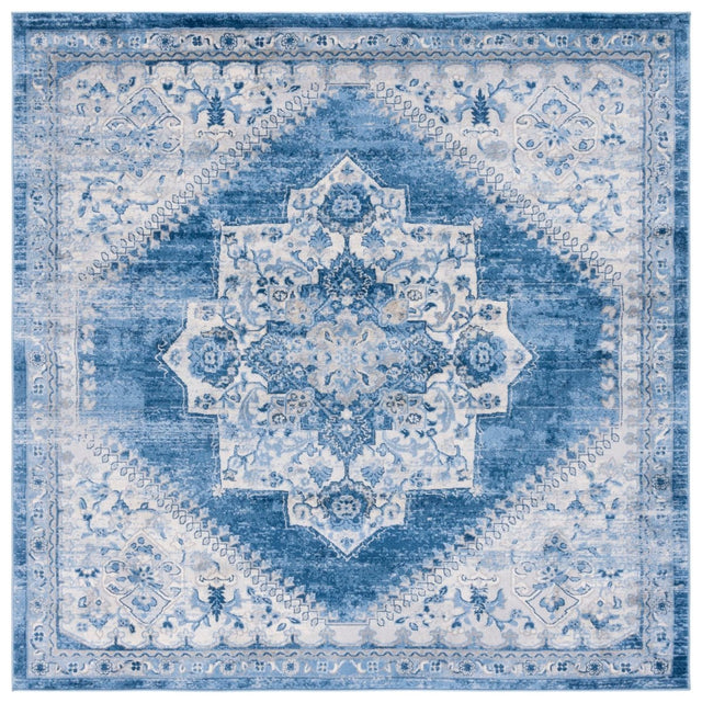 Safavieh Brentwood Bnt885A Ivory/Blue Rug.
