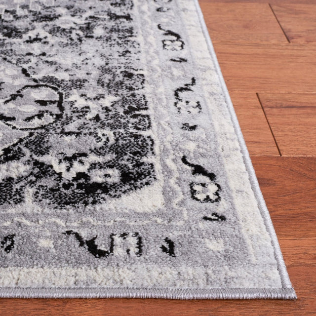 Safavieh Brentwood Bnt885F Grey/Black Rug.