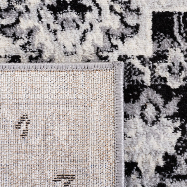 Safavieh Brentwood Bnt885F Grey/Black Rug.