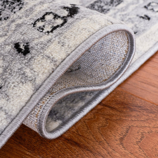 Safavieh Brentwood Bnt885F Grey/Black Rug.