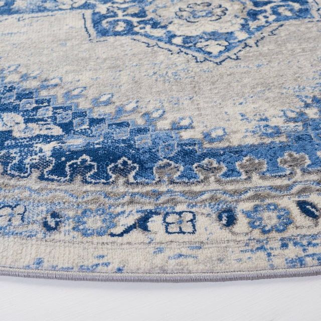 Safavieh Brentwood Bnt885M Blue/Ivory Rug.