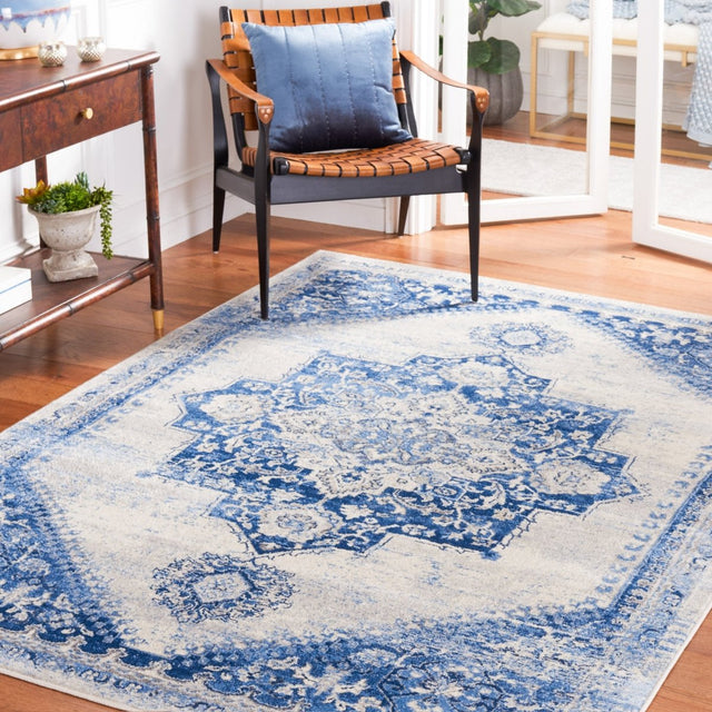 Safavieh Brentwood Bnt885M Blue/Ivory Rug.