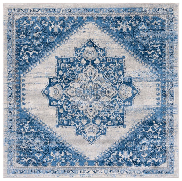 Safavieh Brentwood Bnt885M Blue/Ivory Rug.