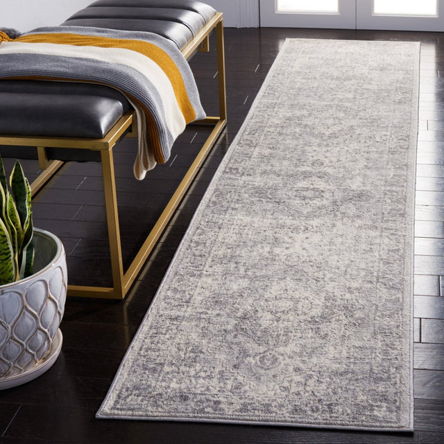 Safavieh Brentwood Bnt888F Grey/Light Grey Rug.