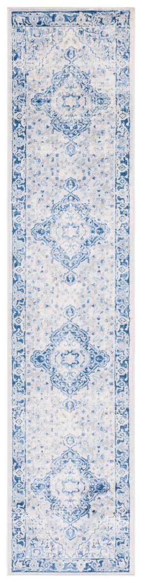 Safavieh Brentwood Bnt888M Blue/Ivory Rug.