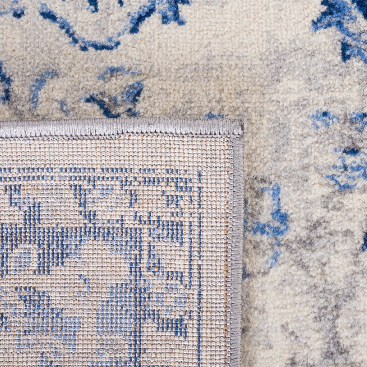 Safavieh Brentwood Bnt888M Blue/Ivory Rug.