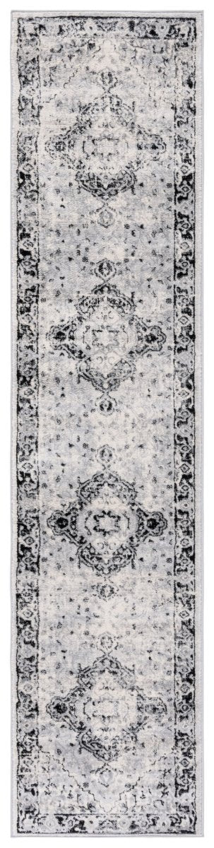 Safavieh Brentwood Bnt888Z Black/Ivory Rug.