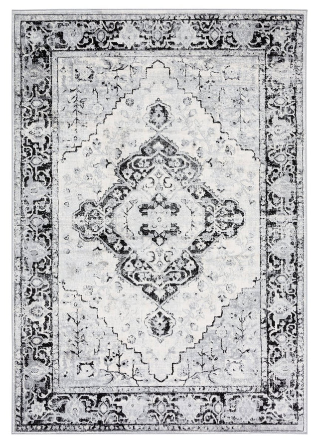 Safavieh Brentwood Bnt888Z Black/Ivory Rug.