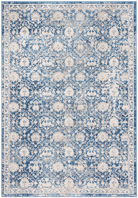 Safavieh Brentwood Bnt896N Navy/Creme Rug.