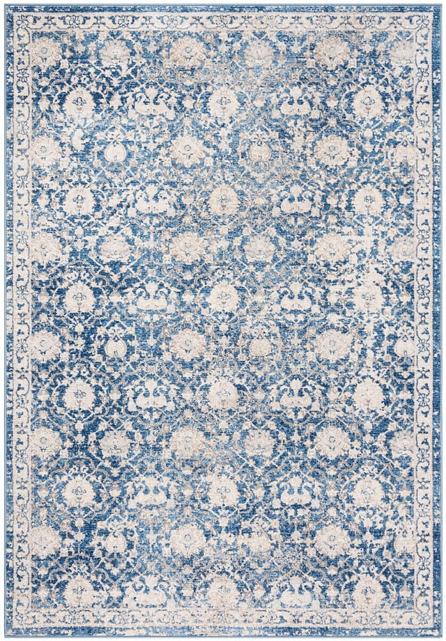 Safavieh Brentwood Bnt896N Navy/Creme Rug.