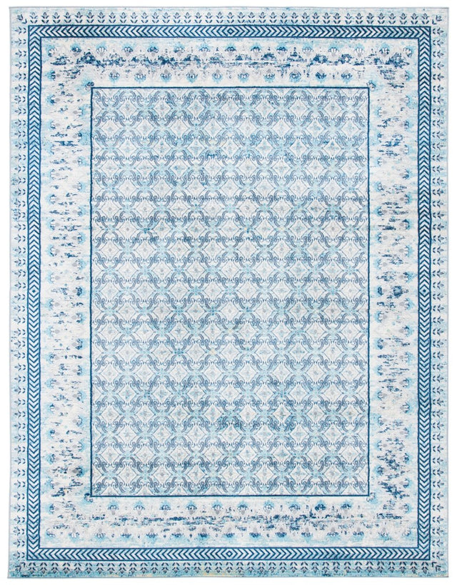 Safavieh Brentwood Bnt899A Ivory/Aqua Rugs.