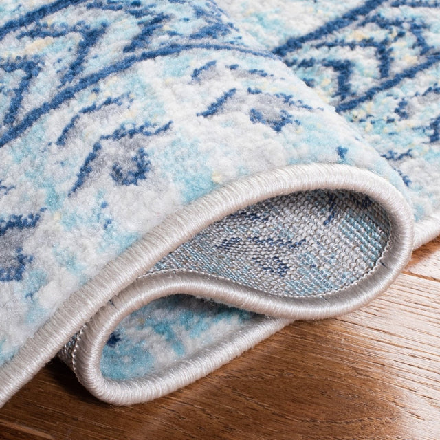 Safavieh Brentwood Bnt899A Ivory/Aqua Rugs.