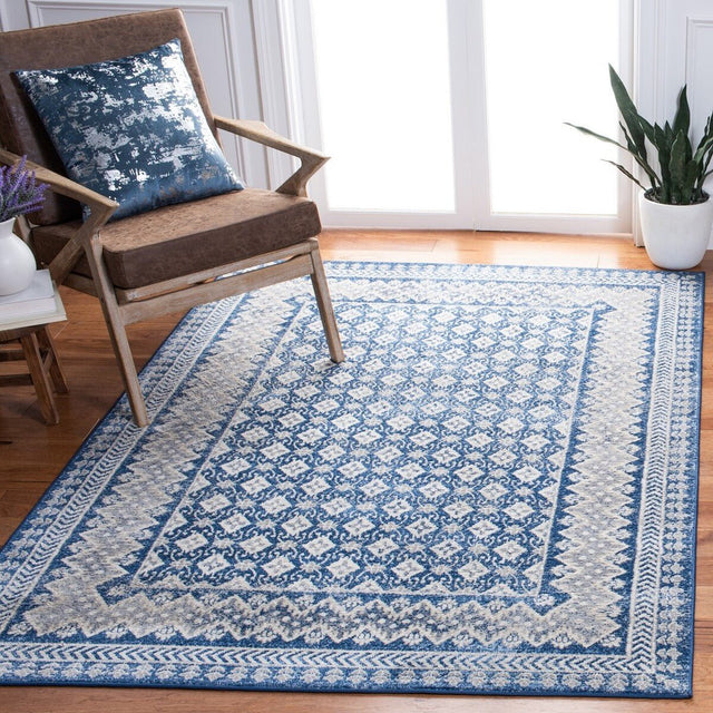 Safavieh Brentwood Bnt899N Navy/Beige Rugs.