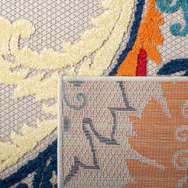 Safavieh Cabana Cbn305A Ivory/Blue Rug.