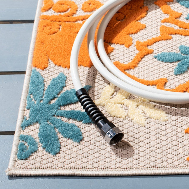 Safavieh Cabana Cbn305A Ivory/Blue Rug.