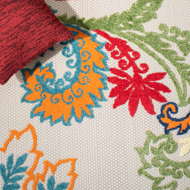 Safavieh Cabana Cbn305A Ivory/Blue Rug.