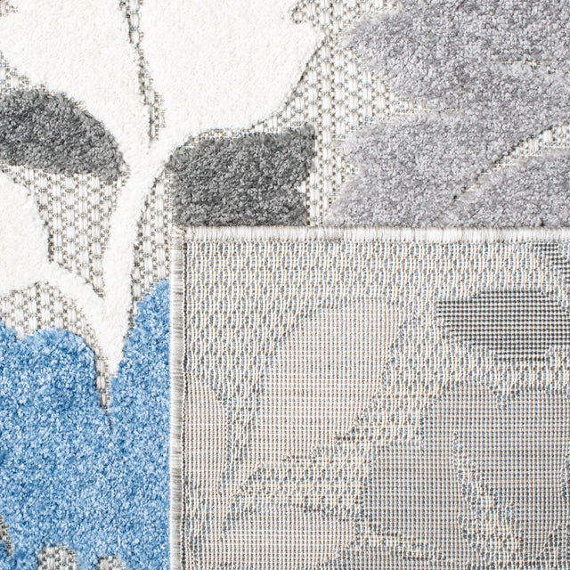 Safavieh Cabana Cbn308F Grey/Blue Rug.