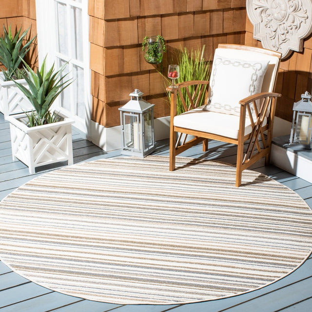 Safavieh Cabana Cbn323B Ivory/Grey Rugs.