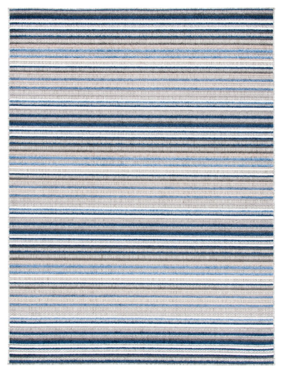 Safavieh Cabana Cbn323F Grey/Blue Rug.