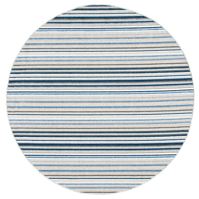 Safavieh Cabana Cbn323F Grey/Blue Rug.
