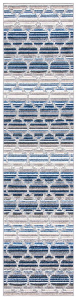 Safavieh Cabana Cbn333M Blue/Grey Rug.
