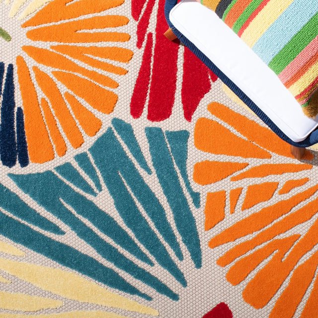 Safavieh Cabana Cbn356A Ivory/Blue Rug.