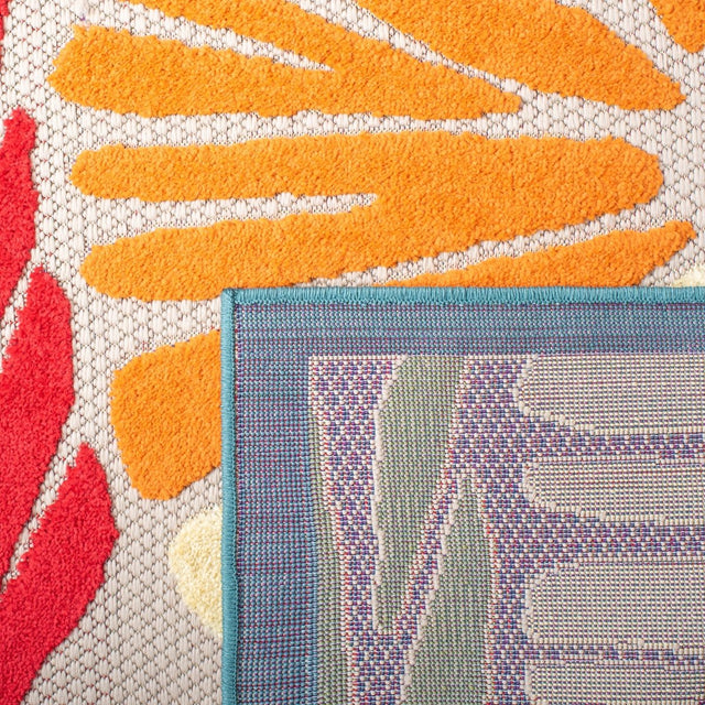 Safavieh Cabana Cbn356A Ivory/Blue Rug.