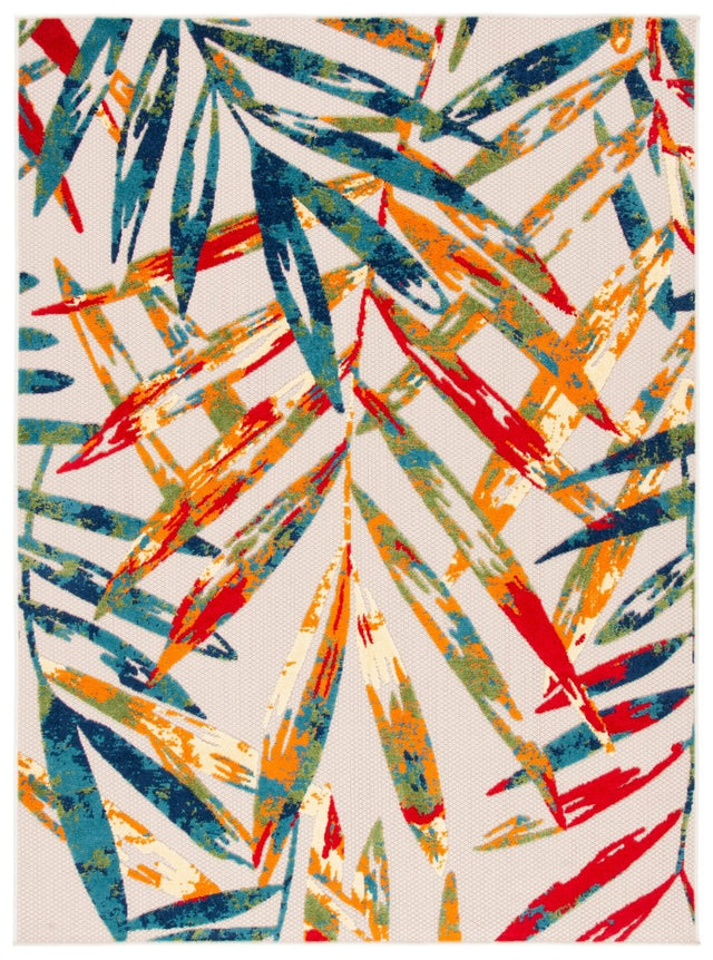 Safavieh Cabana Cbn368A Ivory/Navy Rug.