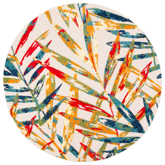 Safavieh Cabana Cbn368A Ivory/Navy Rug.