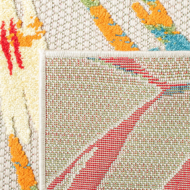 Safavieh Cabana Cbn368A Ivory/Navy Rug.