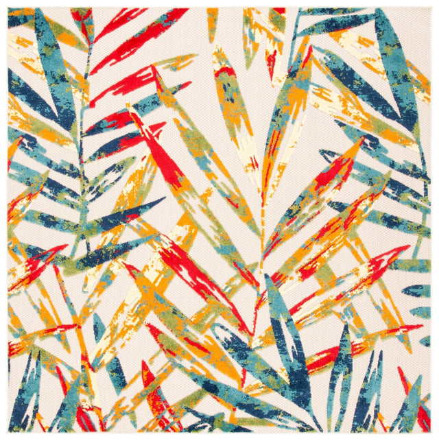 Safavieh Cabana Cbn368A Ivory/Navy Rug.