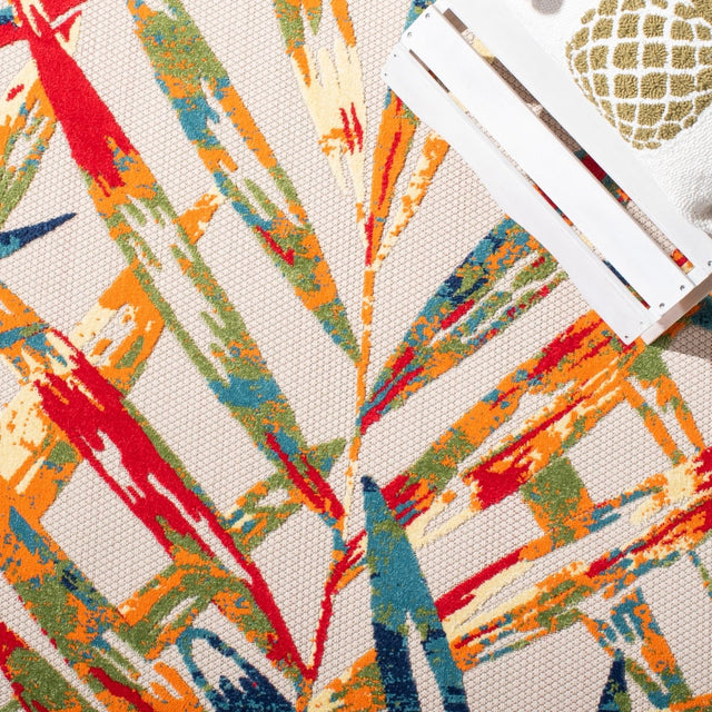 Safavieh Cabana Cbn368A Ivory/Navy Rug.