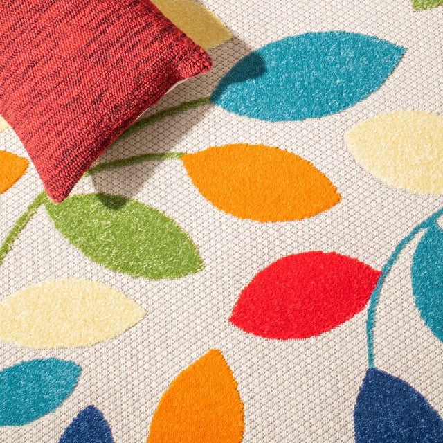 Safavieh Cabana Cbn369A Ivory/Green Rugs.