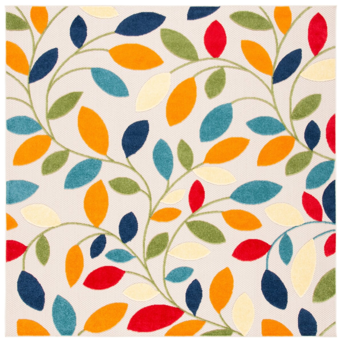 Safavieh Cabana Cbn369A Ivory/Green Rugs.