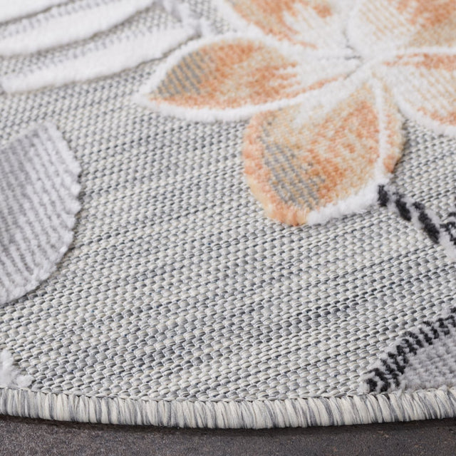 Safavieh Cabana Cbn405A Grey/Ivory Rug.