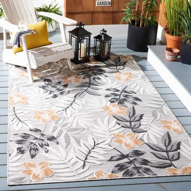 Safavieh Cabana Cbn405A Grey/Ivory Rug.