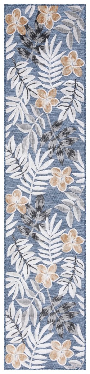 Safavieh Cabana Cbn405M Blue/Grey Rug.