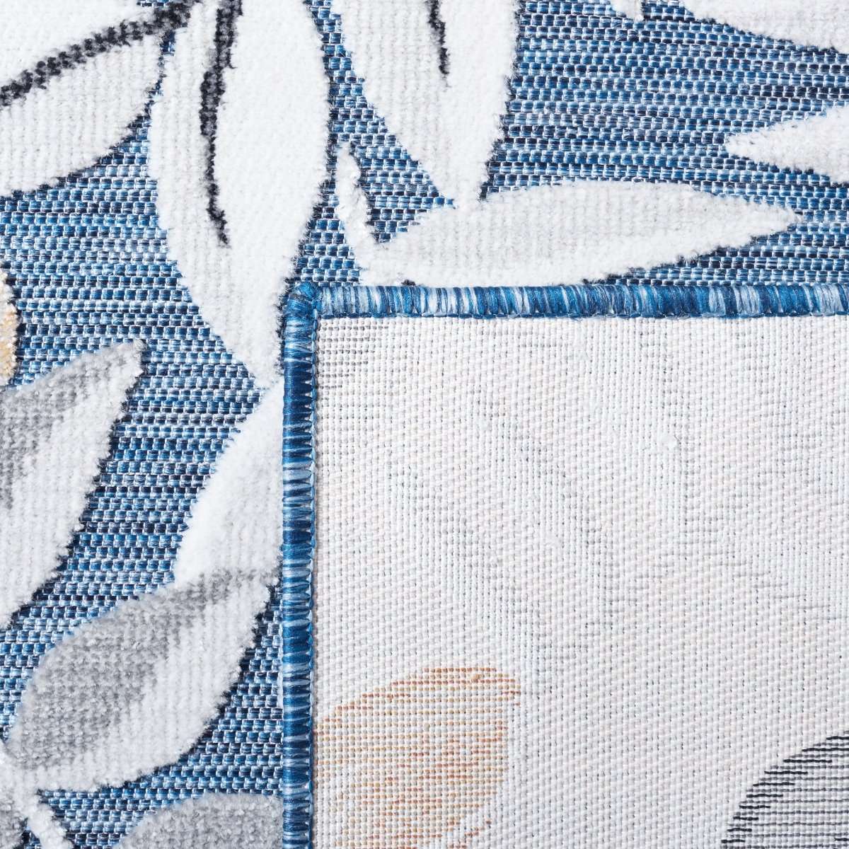 Safavieh Cabana Cbn405M Blue/Grey Rug.