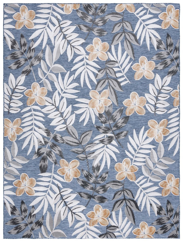 Safavieh Cabana Cbn405M Blue/Grey Rug.