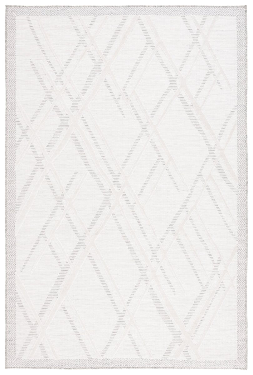 Safavieh Cabana Cbn416F Ivory/Grey Rug.