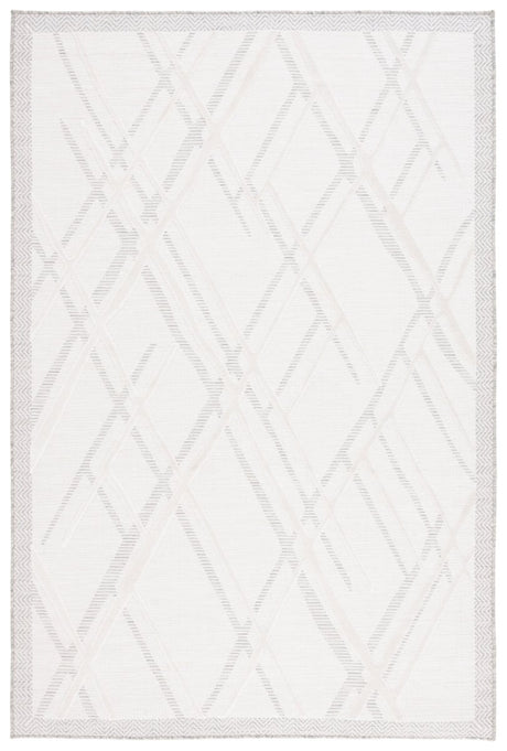 Safavieh Cabana Cbn416F Ivory/Grey Rug.
