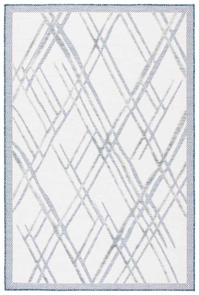 Safavieh Cabana Cbn416N Ivory/Navy Rug.