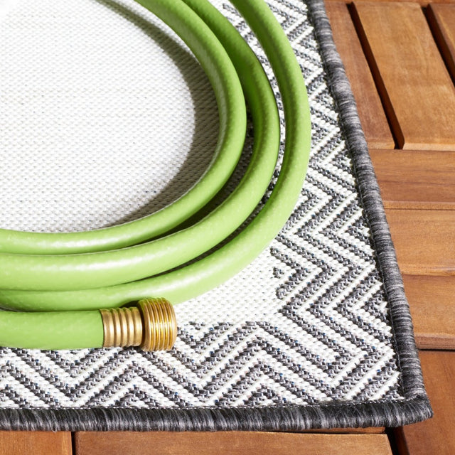 Safavieh Cabana Cbn416Z Ivory/Black Rug.